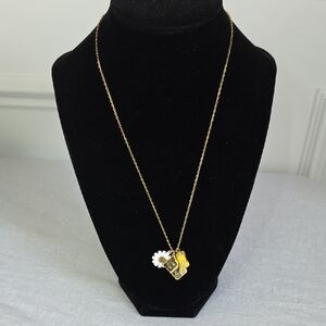 Kate Spade Off We Go Travel Charm Pendant Necklace